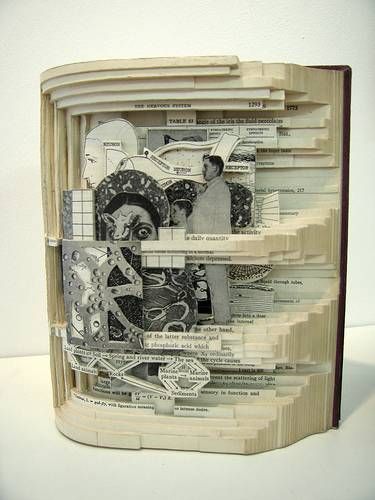 Book Art- Book Autopsies - Brian Dettmer 2