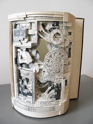 Book Art- Book Autopsies - Brian Dettmer 3