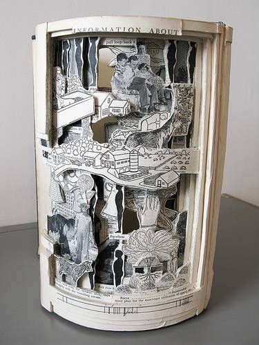 Book Art- Book Autopsies - Brian Dettmer 4